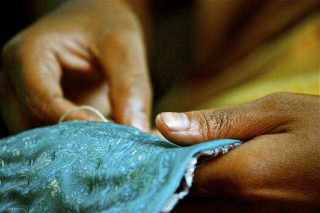 Fair Trade scarf from Bangladesh