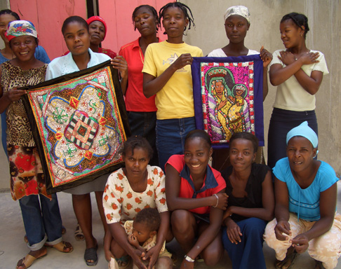 Atis Fanm artisans in Haiti